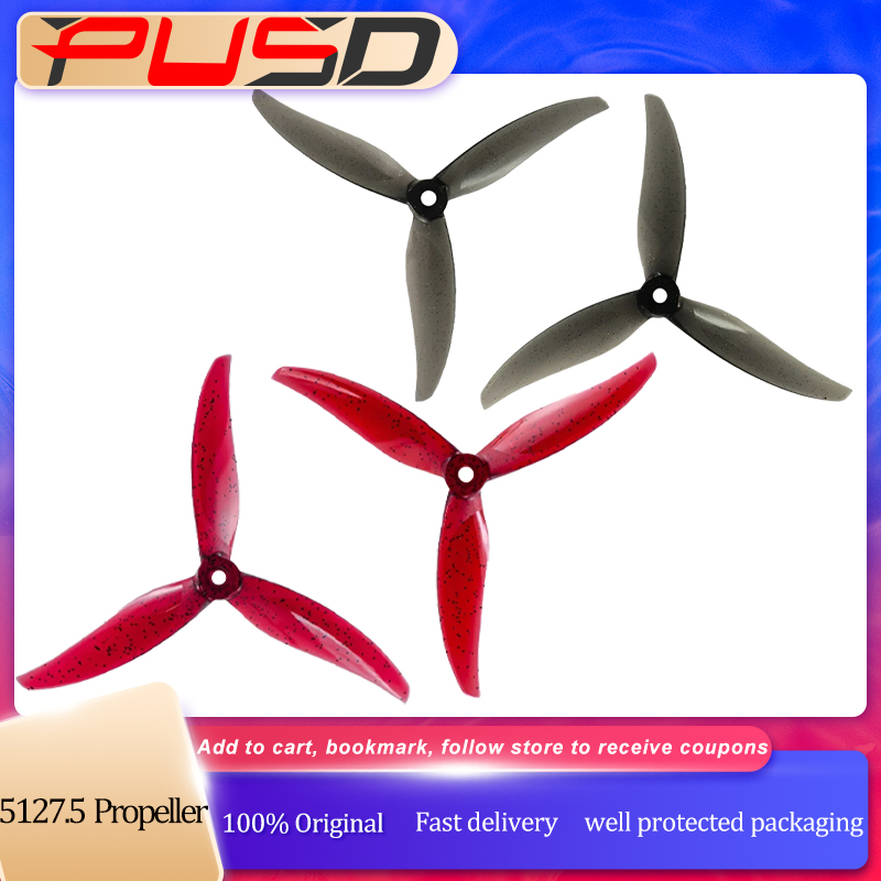 Fpv Drone Motor - Gemfan Proxy 5127.5 10ペア 10CW+10CCW 3ブレード
