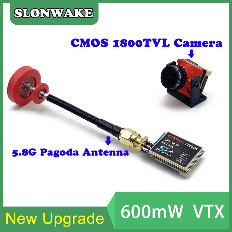 5.8 グラム 48CH 600mW 調整可能な VTX-C - Fpv Drone Receiver のレビューと価格