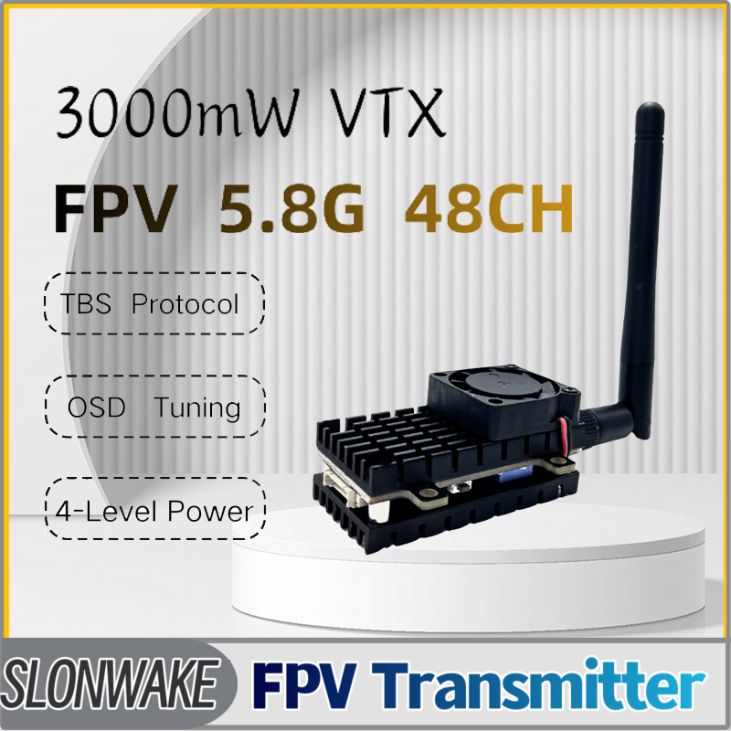 SLONWAKE 5.8G 3000mW シミュレーション  - Fpv Drone Receiver のレビューと価格